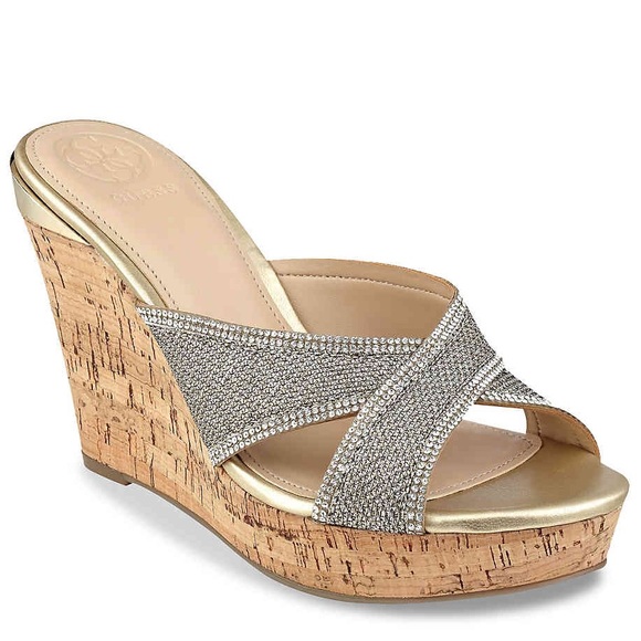summer cork wedges